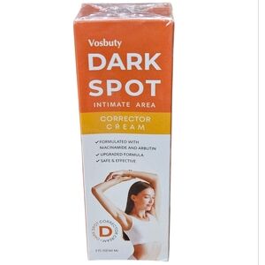 Vosbuty Dark Spot Corrector Cream – Intimate Area Brightening Lotion, 2 fl oz
